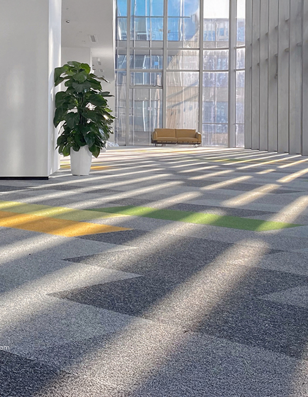 The Grid Matrix Modular Carpet Tiles