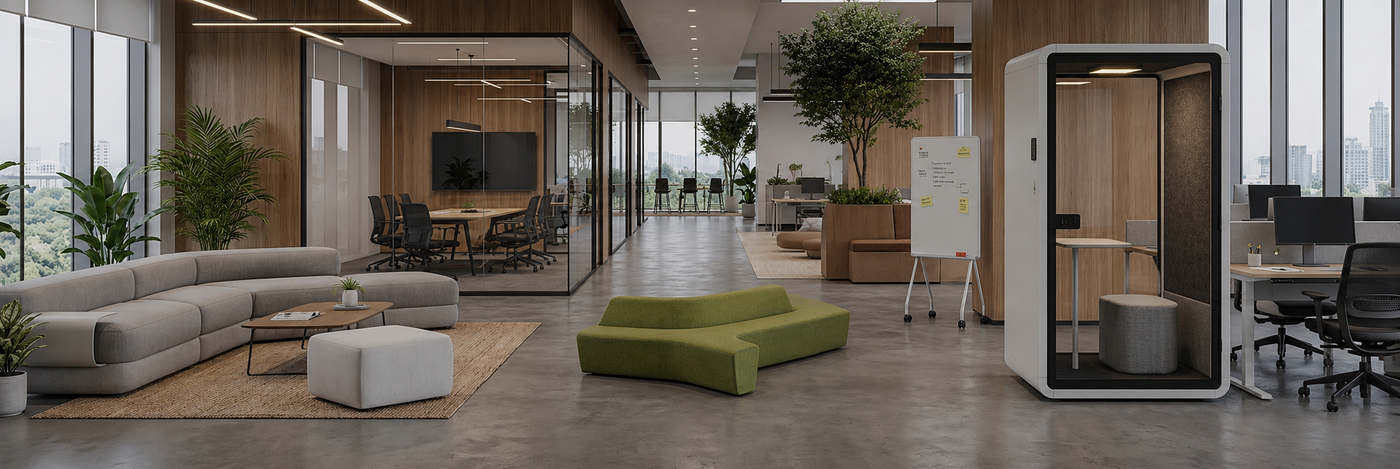 Mirai workspace designed around how people work