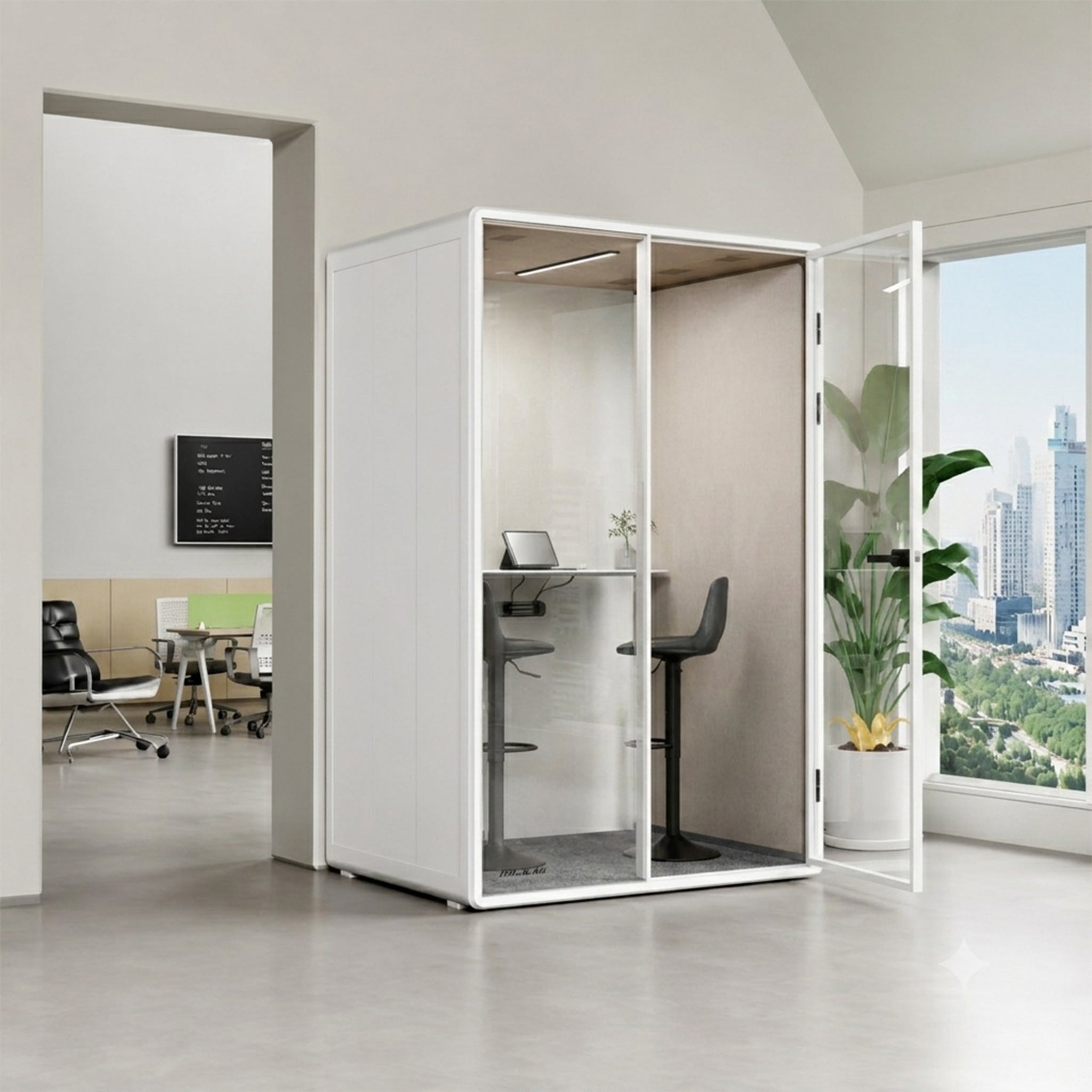 Immersive 1-2 People Office Privacy Working Pod