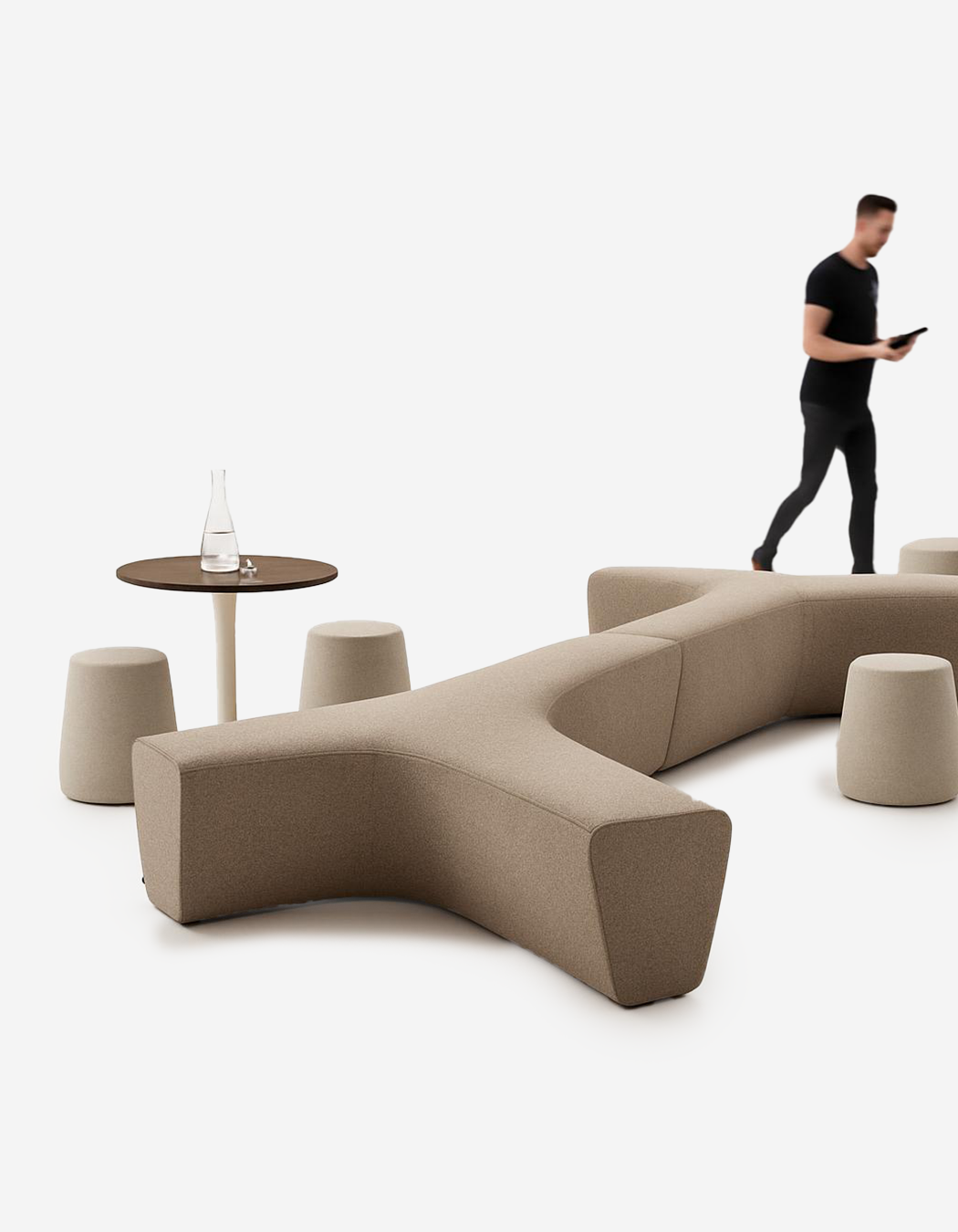 Multi-Directional Modular Office Lounge Seatting