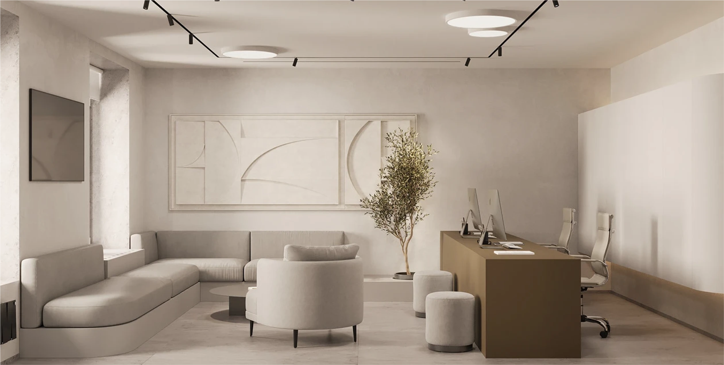 large_luxury_modern_bright_interiors_living_room_mockup_illustration_3d_rendering_computer_digitally_generated_image (2)
